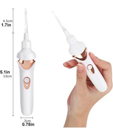 Silicone Electric Earwax Removal Kit - Gentle Ear Cleaning Tool with LED Light for Kids and Adults - Buy Online on GoSupps.com