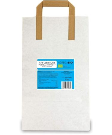 HORECA Organic Whole Grain Red Rice 5 kg - HORECA