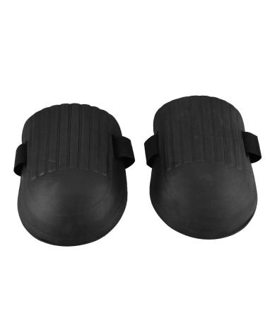 Knee Pads EVA Lightweight Comfortable Work Knee Cushion With Adjustable Strap Kneelet Protective Gear for Construction Gardening Flooring (black)