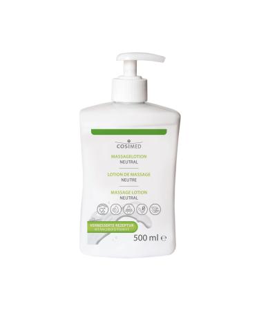 cosiMed massage lotion neutral | 500 ml with dispenser | with avocado oil and vitamin E | no fragrances no parabens | skin care - Buy Online on GoSupps.com