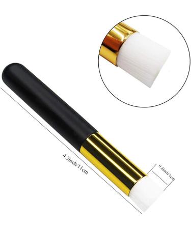 12 Pieces Eyelash Cleaning Brush Lash Extension Cleanser Shampoo Soft Makeup Brushes for Blackhead Remover Tool Nose Washing with a Dozen of Mascara Brushes Wands Black 24 Count (Pack of 1) Black - Buy Online on GoSupps.com
