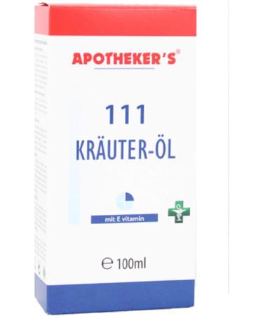 Buy 2x 111 Herbal Oil 100ml - Natural Herbal Oil Concentrate with Vitamin E for Body & Foot Care - Refreshing Massage Oil | International Shipping - Buy Online on GoSupps.com