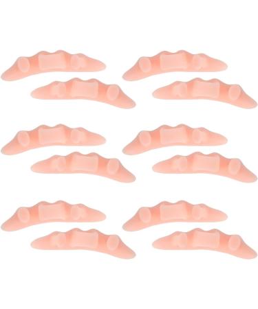 6 Pairs Unisex Toe Separator Bunion Corrector & Spacer Set - White (New Complexion) - Buy Online on GoSupps.com