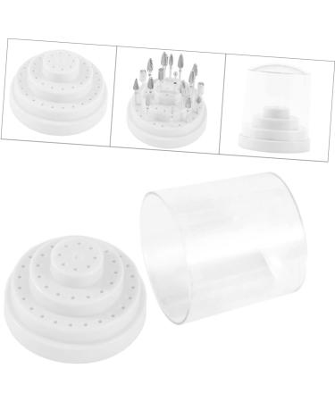 POPETPOP 2 Pcs 48 Nail Bit Holder Nails Drill Bits Nail Display Stand Nail Drill Bits Stand Nail Drill Bits Holder Nail Grinding Head Nail Drill Bit Container Organizer White Multicolor Size 1x2pcs Whitex2pcs - Buy Online on GoSupps.com