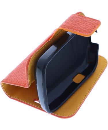 Buy Foto-Kontor Protective Case for Abbott Freestyle Libre 3 | Book Style Orange | Durable & Stylish International Shipping - Buy Online on GoSupps.com
