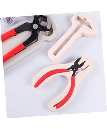 4 Pcs Silicone Mold Hammer Silicone Scissors for Crafting Silicone Chocolate Pliers Silicone Baking Molds Chocolate Candy Molds Silicone Soap Molds Cake Silica Gel Wrench 12X8cmx2pcs Assorted Colorx2pcs - Buy Online on GoSupps.com