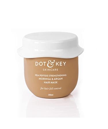 Dot & Key Pea Peptide Strengthening Moringa & Argan Hair Mask 200ml