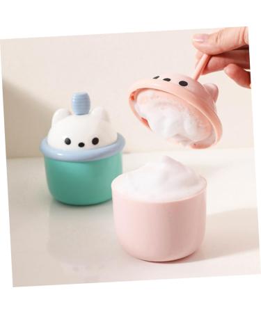 PLAFOPE Facial Foamer Washing Face Bubble Maker Foam Bottle Pump Face Cleaning Foam Makers Facial Foams Maker Cup Foam Dispenser Bottle Face Bubble Maker 6.80X6.50X6.50CM Pink - Buy Online on GoSupps.com
