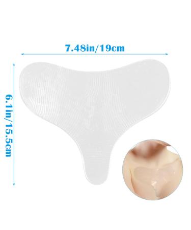 Buy Anti-Wrinkle Silicone Chest Pads - Reusable Self-Adhesive Overnight Patches for Fine Lines - Buy Online on GoSupps.com
