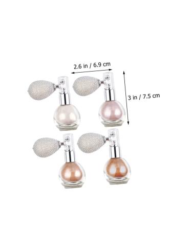 FOMIYES 4pcs Body Glitter Highlighter Spray | Ultra-Fine Loose Glitter Body Powder for Radiant Glow | International Shipping Available - Buy Online on GoSupps.com