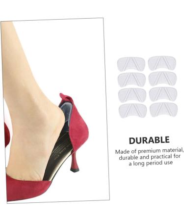 4 Pairs Half Size Back Heel Cushions - Portable Gel Heel Pads & Grips for Women s Shoes | Comfortable Shoe Accessories - Buy Online on GoSupps.com