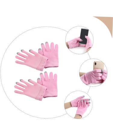 minkissy 4 Pairs Moisturizing Gloves Gel Gloves for Spa Skin Care Gloves Moisturizing Spa Gloves Hand Repair Gloves Gel Spa Gloves Hand Caring Tool Miss Cosmetic Conductive Yarn Lotion - Buy Online on GoSupps.com