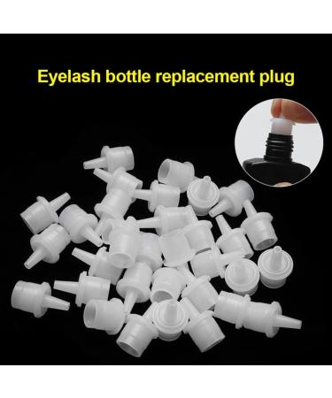 Eyelash Glue Nozzle Caps Mouth Head Cup Lash Extension Glue Replacement Bottle Stopper 100PCS - Buy Online on GoSupps.com