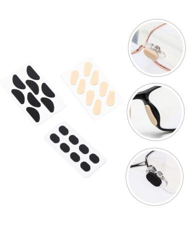 Fomiyes 40 Pairs Adhesive Glasses Nose Pads - Anti-Slip EVA Sponge Covers for Sunglasses & Eyeglasses - Buy Online on GoSupps.com