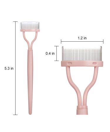 Acavado Eyelash Comb - Pink Mascara Separator Tool with Metal Teeth - Buy Online on GoSupps.com