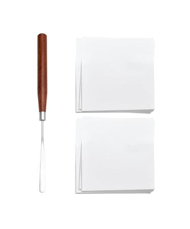 perfk Palette de vernis ongles portable 100 pi ces comprenant des plaques de m lange en papier avec tige pour vernis gel id ale pour le maquillage