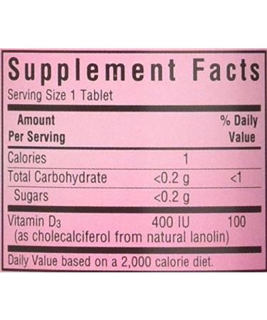 Bluebonnet Nutrition Earthsweet Chewable Vitamin D3 400 IU - 90 Tablets - Buy Online on GoSupps.com
