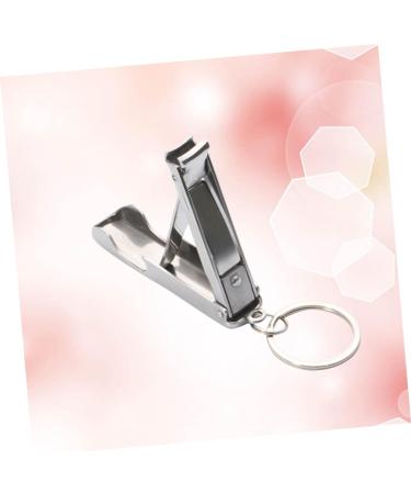 FOMIYES Stainless Steel Nail Clippers Stainless Steel Keychain Stainless Steel Bottle Opener Key Chain Fold - Buy Online on GoSupps.com