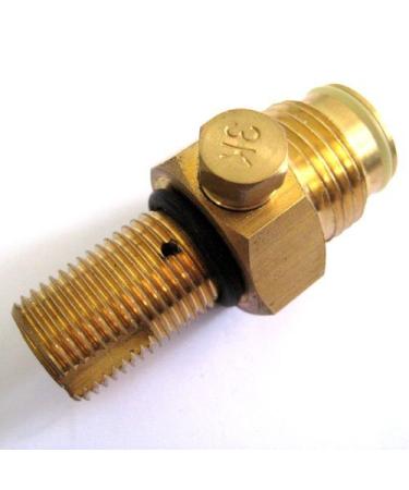 3Skull Brass Co2 Pin Valve for Paintball Tanks