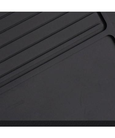 Barber Station Mat PU Skid Proof Mat Hairdressing Tools Storage Mat for Baber 45x30cm Hairstyling Tool Pad - Buy Online on GoSupps.com