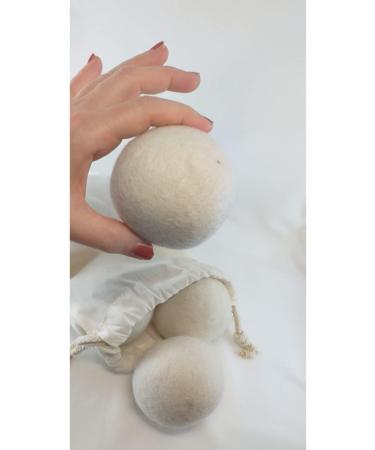 Tumble Dryer Balls - Save on Fabric Conditioner with Our Dryer Balls - Wool Dryer Balls Handmade with New Zealand Wool (Pack of 6 Balls) - Buy Online on GoSupps.com