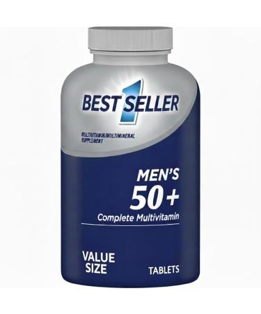 One Per A Day Men s 50 Plus Daily Multivitamin Supports Bone Heart & Immune Function 300 Tablets