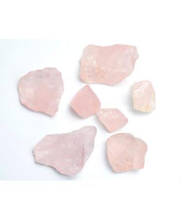 Natural Crystal Rough 200g Natural Rose Quartz Rough Stones Rock Crystal Reiki Metaphysical Raw Stone with a Free Pouch