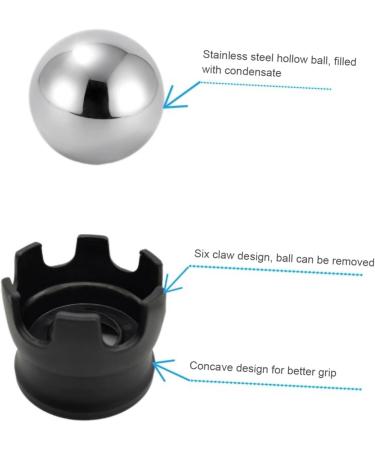 Beaupretty 3-in-1 Foot & Body Massager | Stainless Steel Hot & Cold Massage Roller & Ball - Optimal Muscle Relief - Buy Online on GoSupps.com