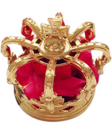 amangul Princess 3D Crown Artificial Rose Flower Cosplay Hair Accessories(Golden Crown Red Rose) - Buy Online on GoSupps.com