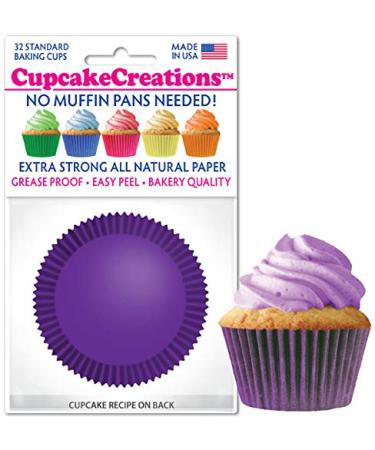 Plum/Purple Cupcake Liners - pkg of 32