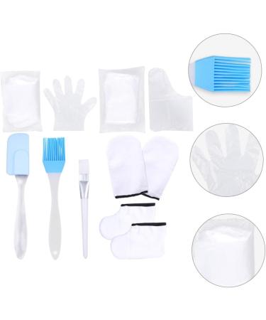 Moufles Hydratants la Paraffine pour Soins des Mains Pieds Lot 1 Paire Coton Blanc Cr me Hydratante Spa Accessoires de Soin pour Peau S che Spa Domicile Couleur Al atoire - Buy Online on GoSupps.com