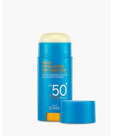 SCINIC Enjoy Super Active Airy Sun Stick - UV Protection SPF 50+ (15g 2-Pack) | International Shipping Available - Buy Online on GoSupps.com
