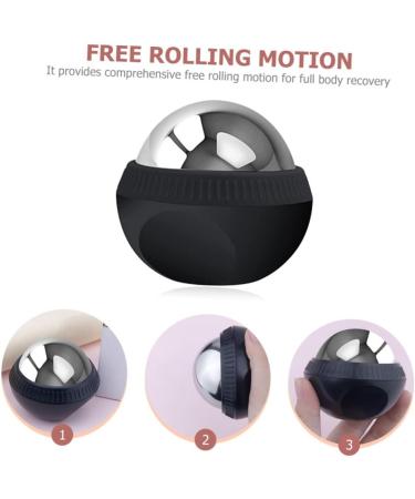 Clispeed 5ST Stainless Steel Massage Ball | Face & Body Relaxation Device for Muscle Relief & Fitness - Buy Online on GoSupps.com