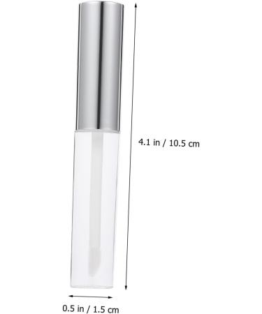 VALICLUD 12pi ces Lot De Pots De Gloss L vres Vides Ronds De Argent Pour Rangement De Produits Cosm tiques - Buy Online on GoSupps.com