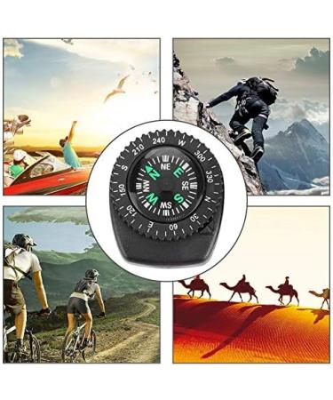 2 Pieces Wrist Compass Portable Watch Strap - Ideal for Camping & Boating | International Shipping Available - Buy Online on GoSupps.com
