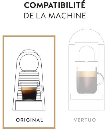  Nespresso Nespresso Original Bundle of 200 Ristretto Coffee Capsules Intensity 10 For Ristretto & Espresso (20 packs of 10) - Buy Online on GoSupps.com