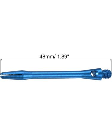 Sky Blue Aluminum Dart Shafts - 48mm Medium 2BA Thread Stems for Steel Tip Darts | PATIKIL Dart Accessories - Buy Online on GoSupps.com