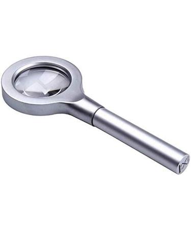 Magnifiers for Craft Work Reading Magnifier Handheld Magnifying Glass HD Old Man Reading Led Lamp Portable Optical Glass High-Magnifying Glass Vision