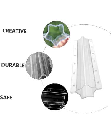 Kisangel 4 Pcs Vegetable Shaping Mold Plant Vegetable Growth Mould Fruit Shaping Tool Heart-Shaped As Shownx2pcs 20x4cmx2pcs - Buy Online on GoSupps.com