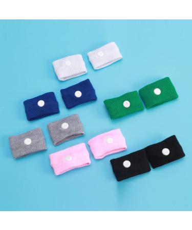 Calidaka 6 Pairs Motion Sickness Bands for Kids & Adults - Anti-Nausea Wristbands for Travel - Nausea Relief in Car, Sea, & Air - Gray, Blue, Green, Black, Pink, White - Buy Online on GoSupps.com