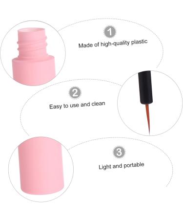 Beatifufu 30 Pcs Eyelash Brush Empty Tube Eyelash Tubes Vials Bottle Liquid Eyeliner Curlers Fan Plastic - Buy Online on GoSupps.com
