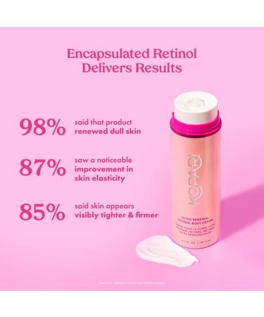 Kopari Ultra Renewal Retinol Body Cream Infused with Acai & Encapsulated Retinol Treat Fine Lines & Crepey Skin Resurface & Boosts Collagen 4.7 oz - Buy Online on GoSupps.com