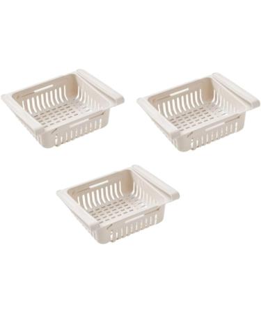 Zerodeko 6 Pcs Hanging Container Basket Fridge Tidy Boxes Food Drain Storage Crisper Drainage Tank Fruit - Buy Online on GoSupps.com