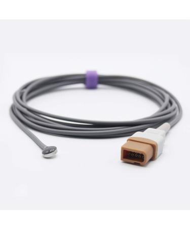 Spacelabs 20700-4000-00 temperature sensor reusable 3 m length 10 pins adult sensors CE/FDA permitted (skin sensor) Skin sensor