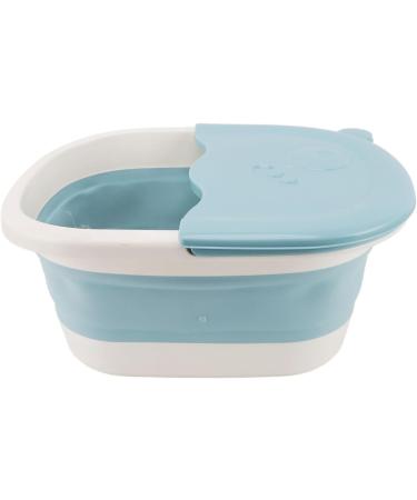 Bassin de Bain de Pieds Pliable Compact Multifonctionnel PP PTE Soulage la Fatigue Bassin de Bain de Pieds Pliable pour la Maison (BLUE) - Buy Online on GoSupps.com