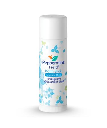 Peppermint Field Vapor Rub All-Natural Peppermint Balm for Muscle Herbal Massage Stick Soothing Body with Natural Extracts Cooling and Relaxing Roller Design Pack of 4 (Peppermint)