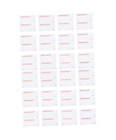 FOMIYES Brow Pencil Eyebrow Pencil 144 pcs Kit Makeup Practical Card Stencil Sticker Shaper Girls Drawing Tools Guide for Stencils Drawing Eyebrow Template 8.5x8.5cmx2pcs As Shownx2pcs