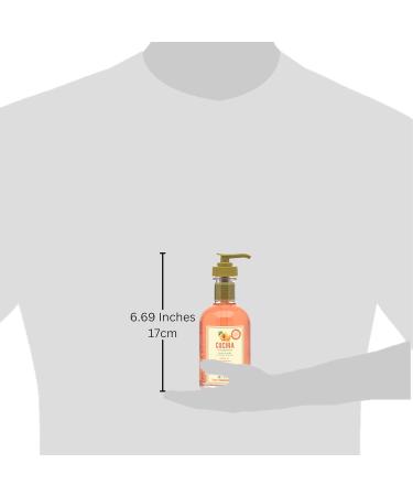 Cucina Peach & Mandarin Hand Soap Set - 200ml Bottle & 1L Refill | International Shipping - Buy Online on GoSupps.com