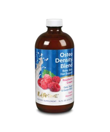 Lifetime Osteo Density Blend Liquid Raspberry (Btl-Glass) | 16oz