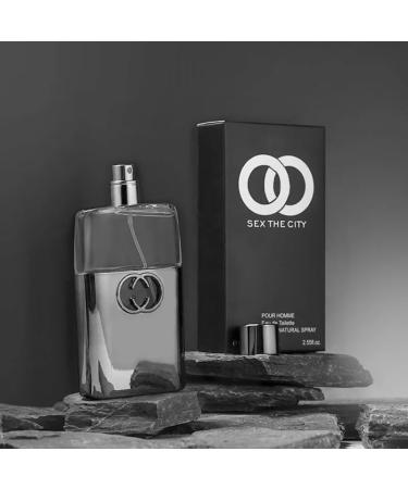 Guilty 75ml Men's Perfume Eau De Parfum Homme Spray - Male Body Mist Cologne Fresh Scent Woody Notes Long Lasting Fragrance - Buy Online on GoSupps.com